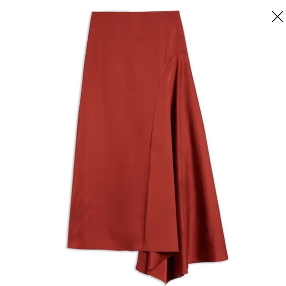 NEW Ted Baker Terra Asymmetric Midaxi Skirt - Picture 10 of 10